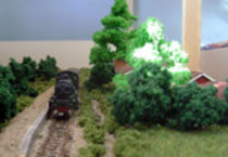 Try to find our products in the customer's railway model!